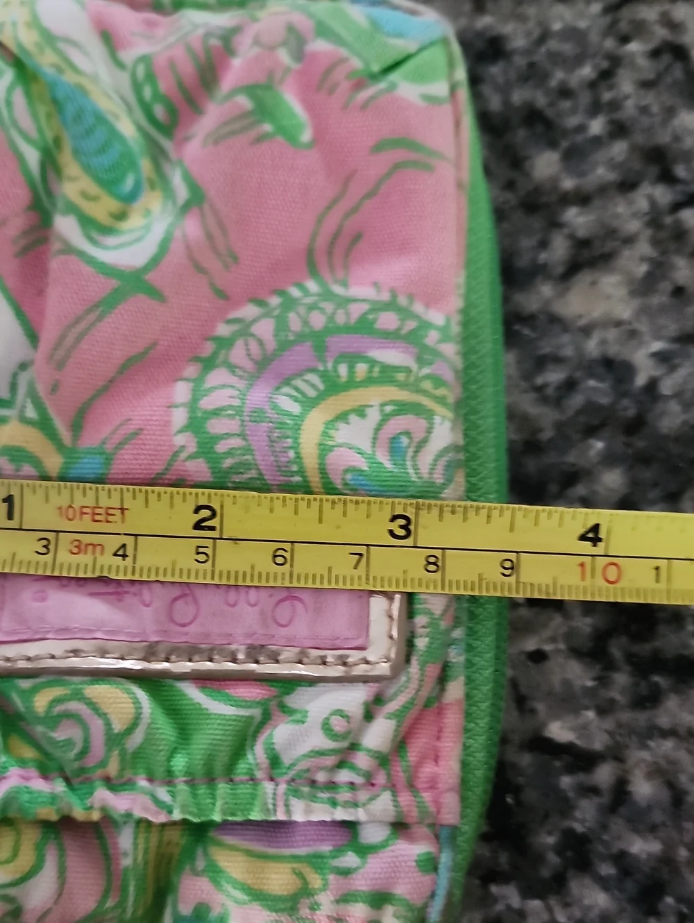Lilly Pulitzer compact wristlet